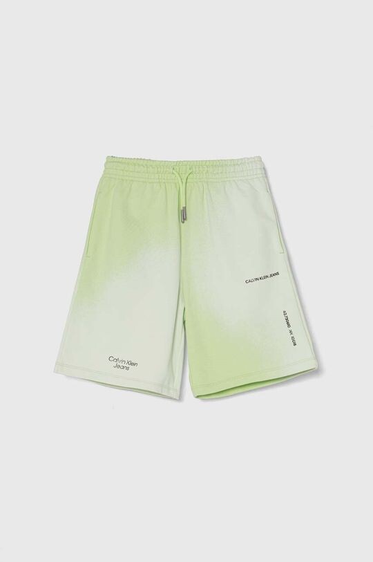 

Calvin Klein Jeans Детские хлопковые шорты, зеленый