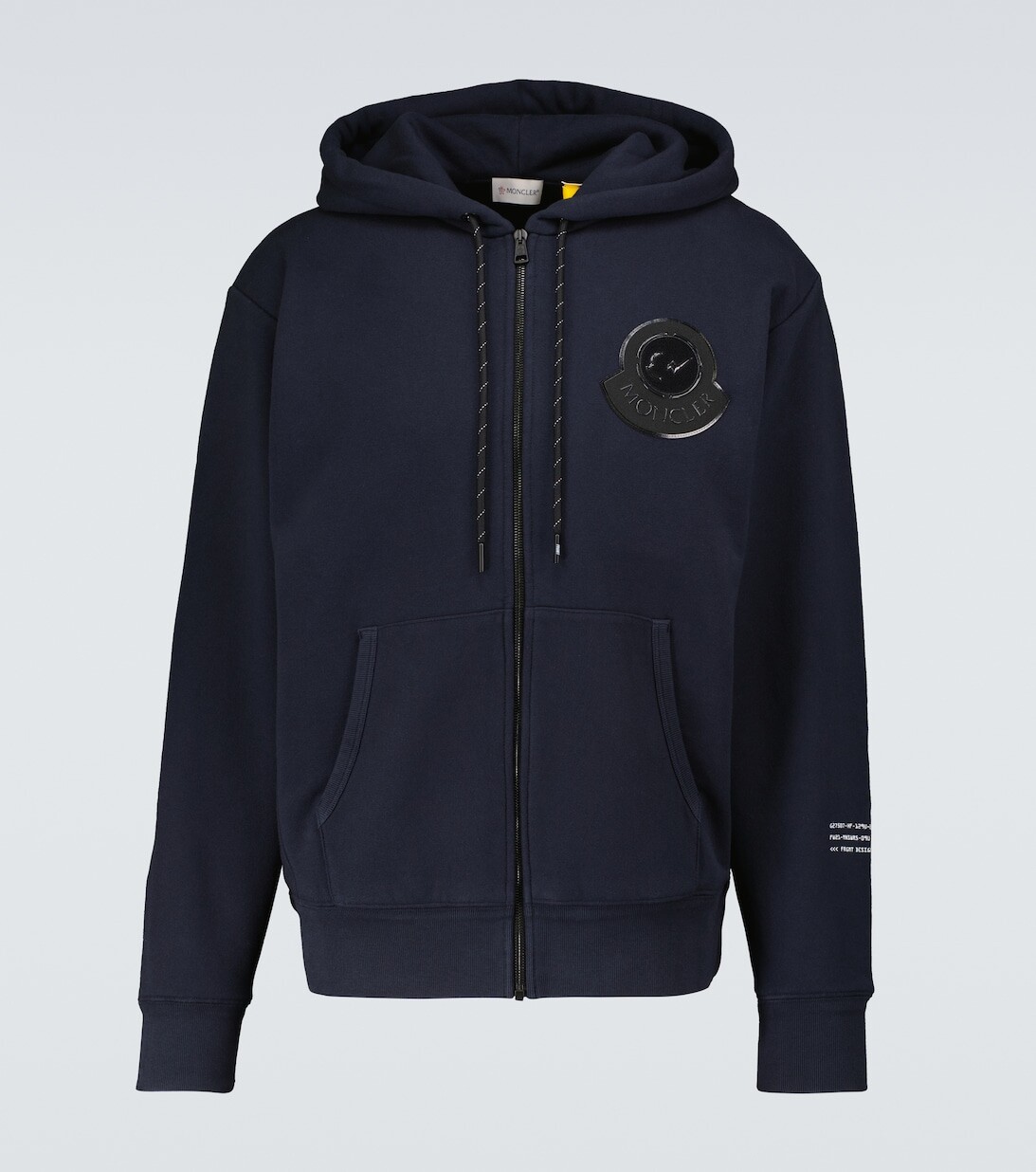 

7 Moncler FRGMT Hiroshi Fujiwara толстовка с капюшоном на молнии Moncler Genius, черный