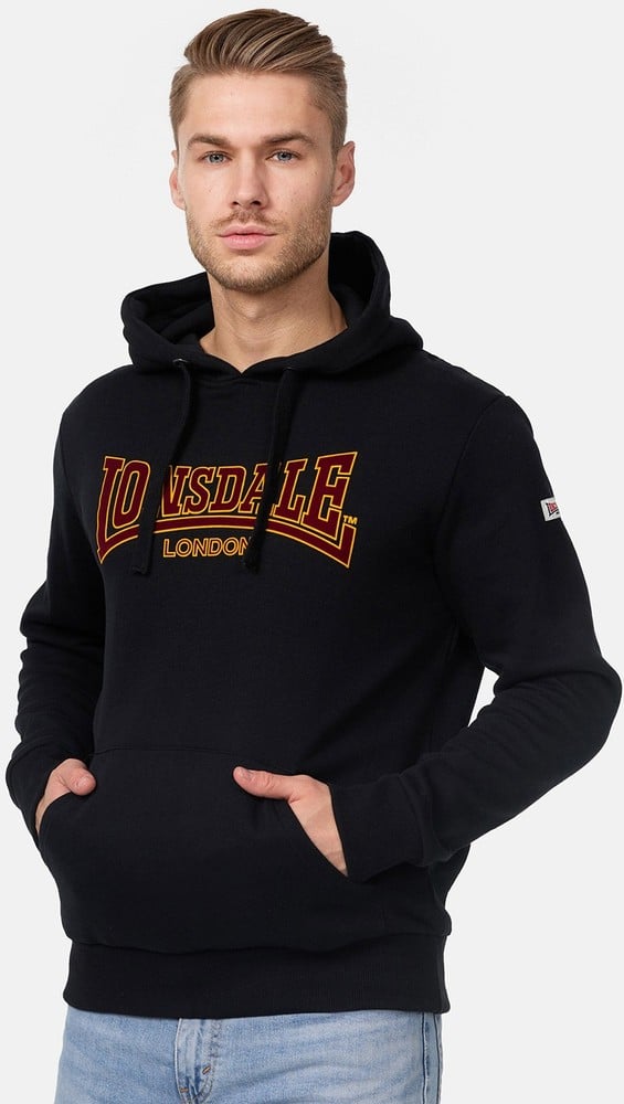 

Толстовка Lonsdale Hoodie Hooded Classic Ll002, черный