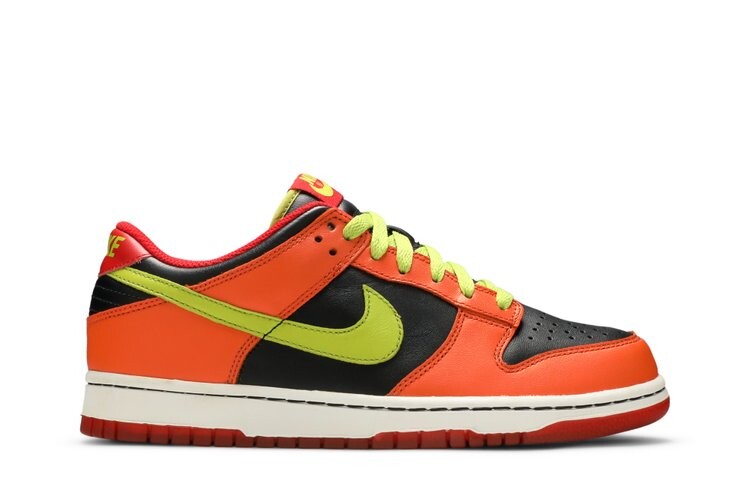 

Кроссовки Nike Dunk Low GS 'Orange Blaze Cactus', оранжевый