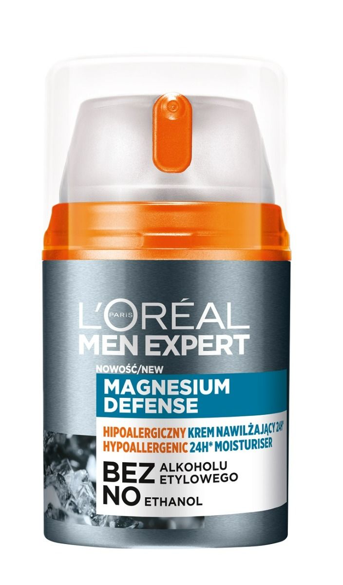 L’Oréal Men Expert Magnesium Defense крем для лица для мужчин, 50 ml