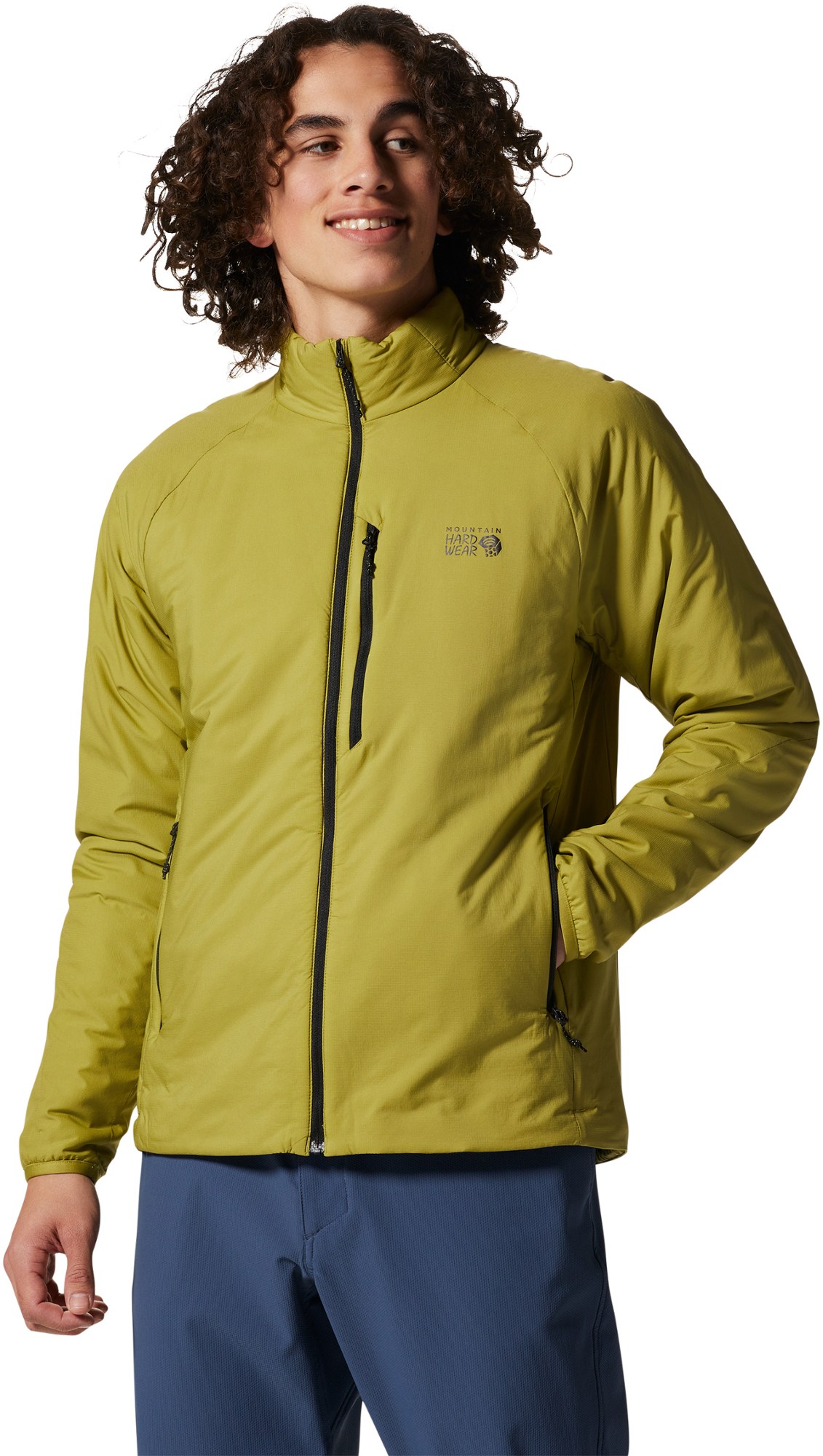 Утепленная куртка Kor Strata - Мужская Mountain Hardwear, зеленый куртка утепленная мужская outventure зеленый