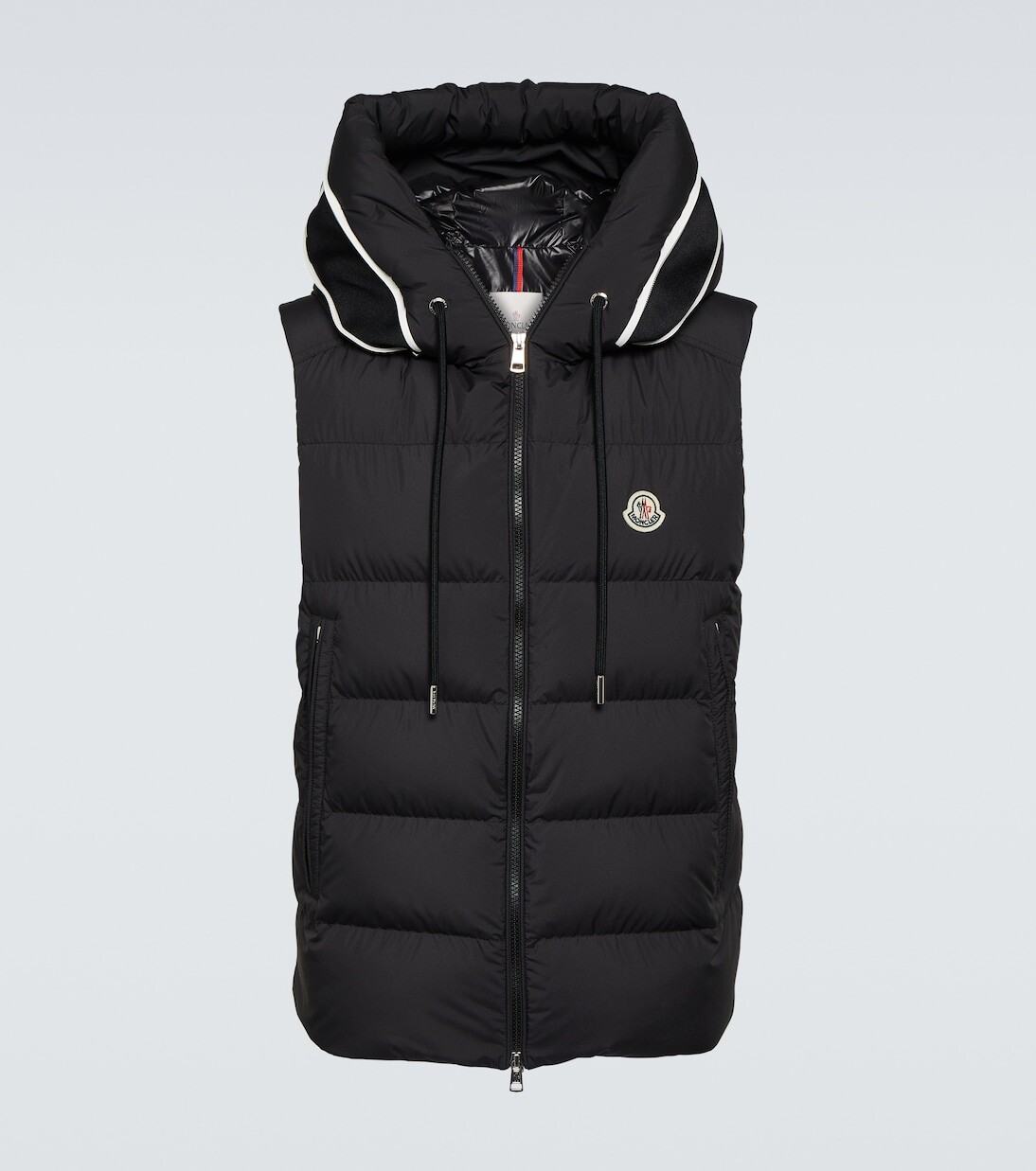 

Кардаминовый пуховик Moncler, черный