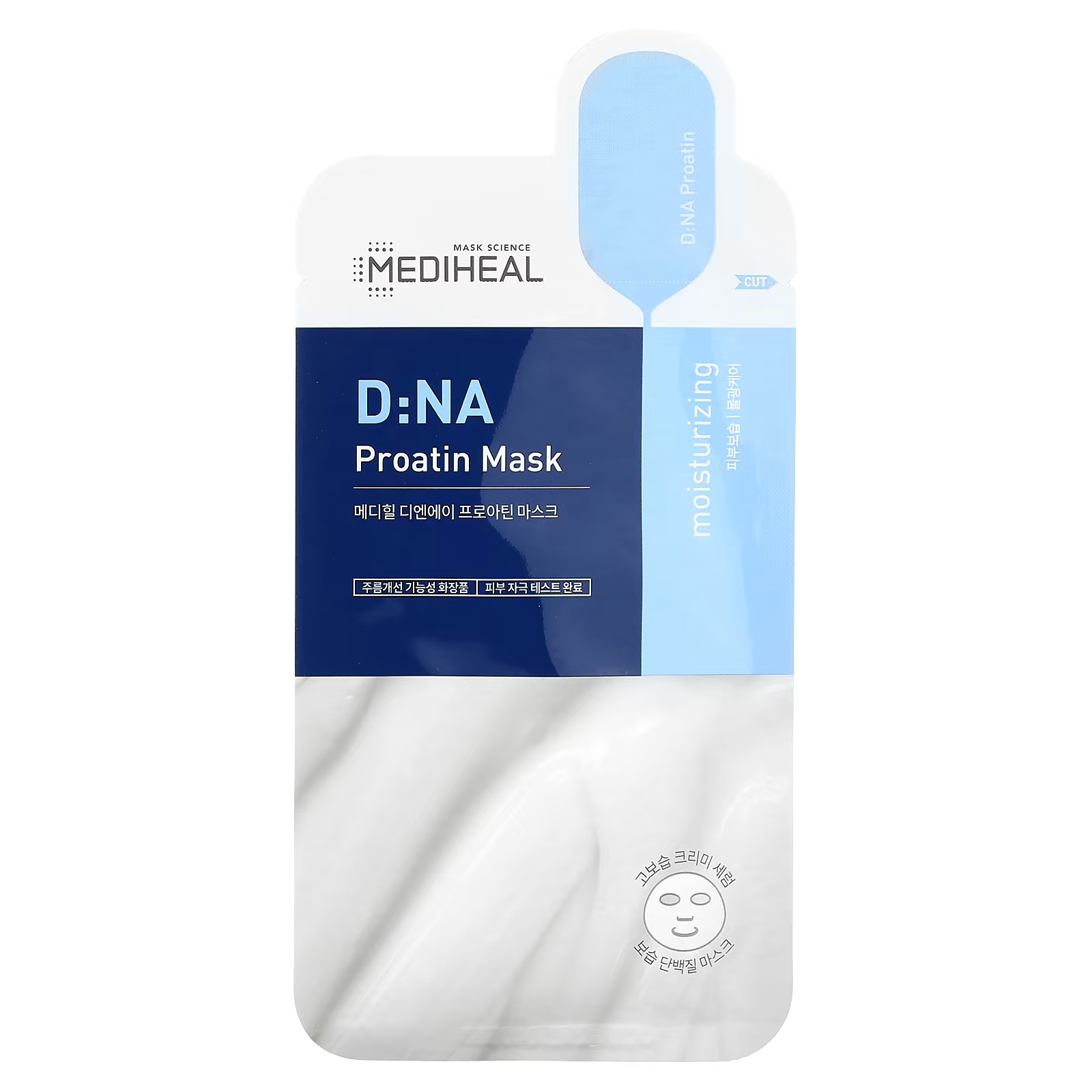 MEDIHEAL DNA Proatin Beauty Mask 10 листов по 25 мл каждый