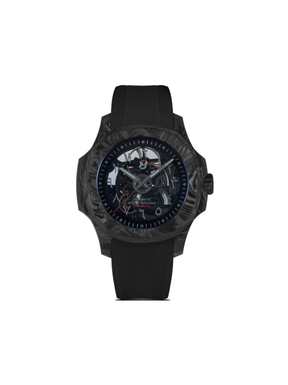 

Наручные часы FARFETCH Limited Edition N200 The Wrong Wrist 46 мм NUUN OFFICIAL, черный