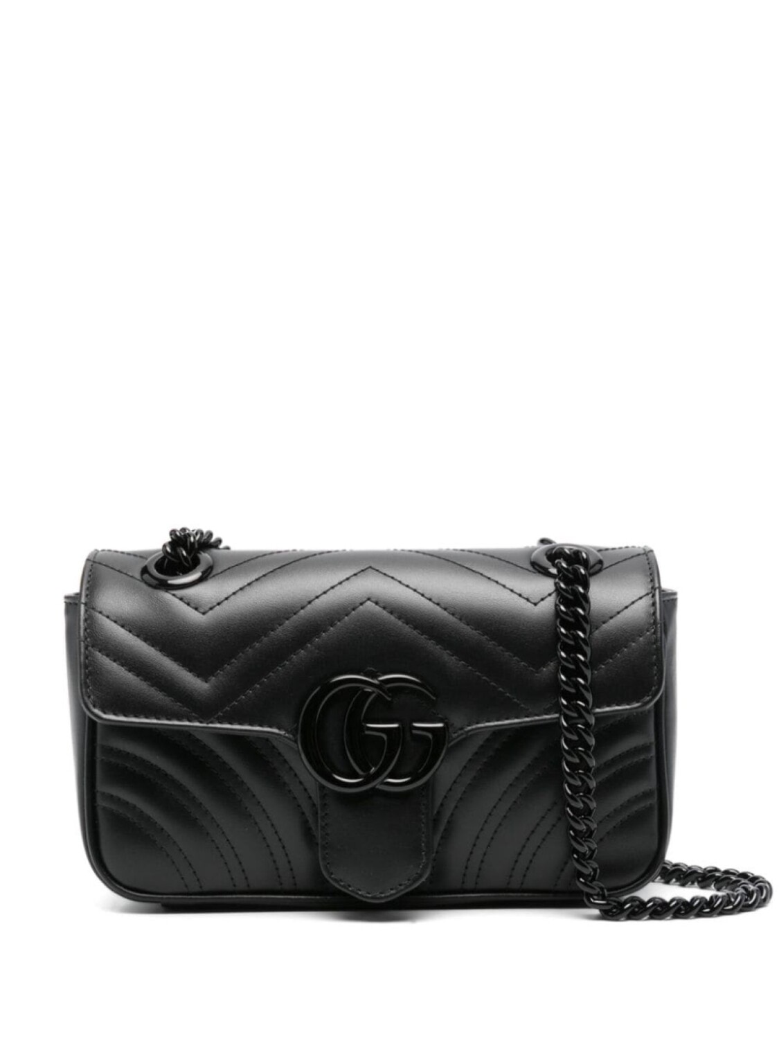 

Gucci маленькая сумка на плечо GG Marmont, черный