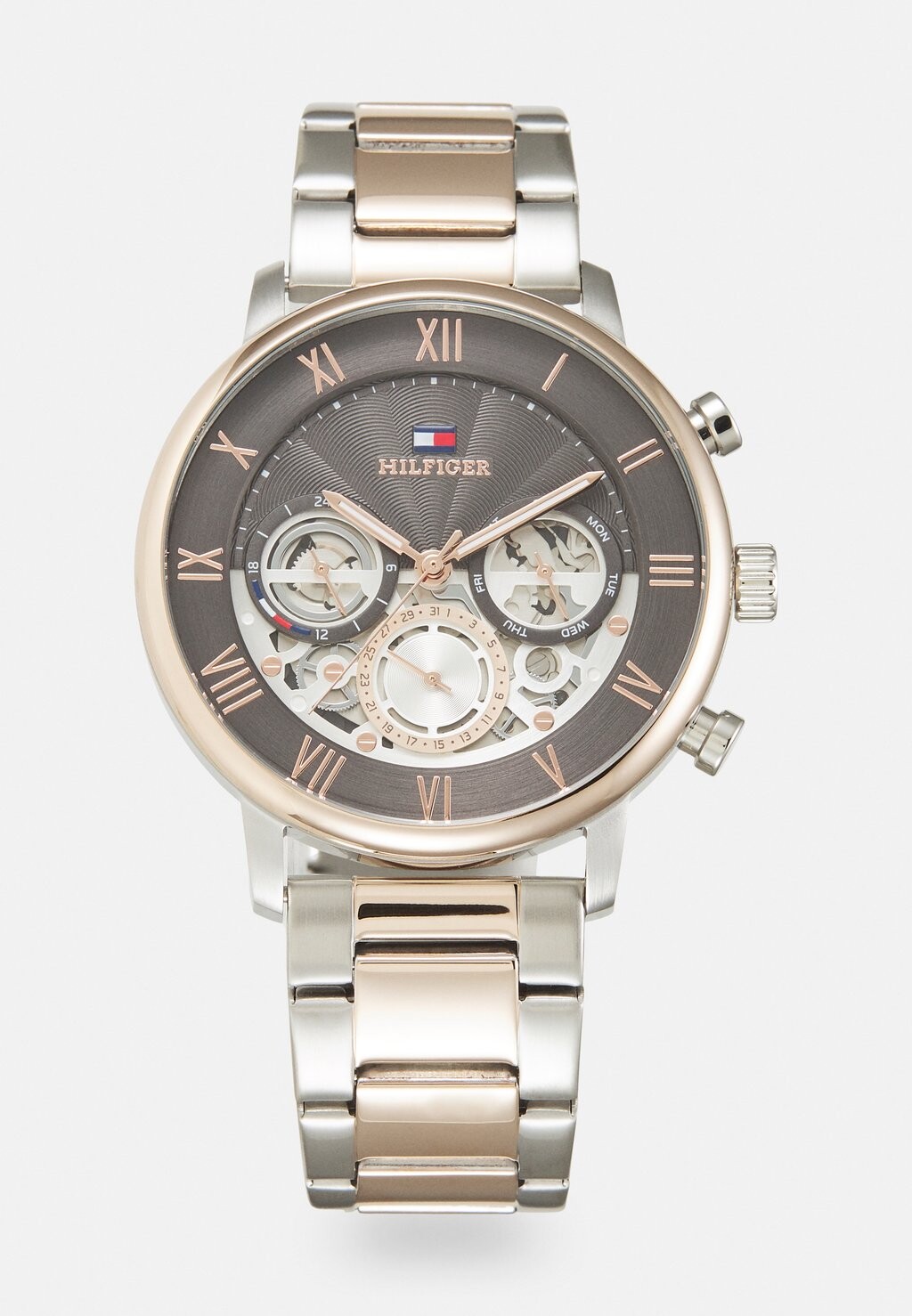 

Часы Tommy Hilfiger, цвет серебро/розовое золото