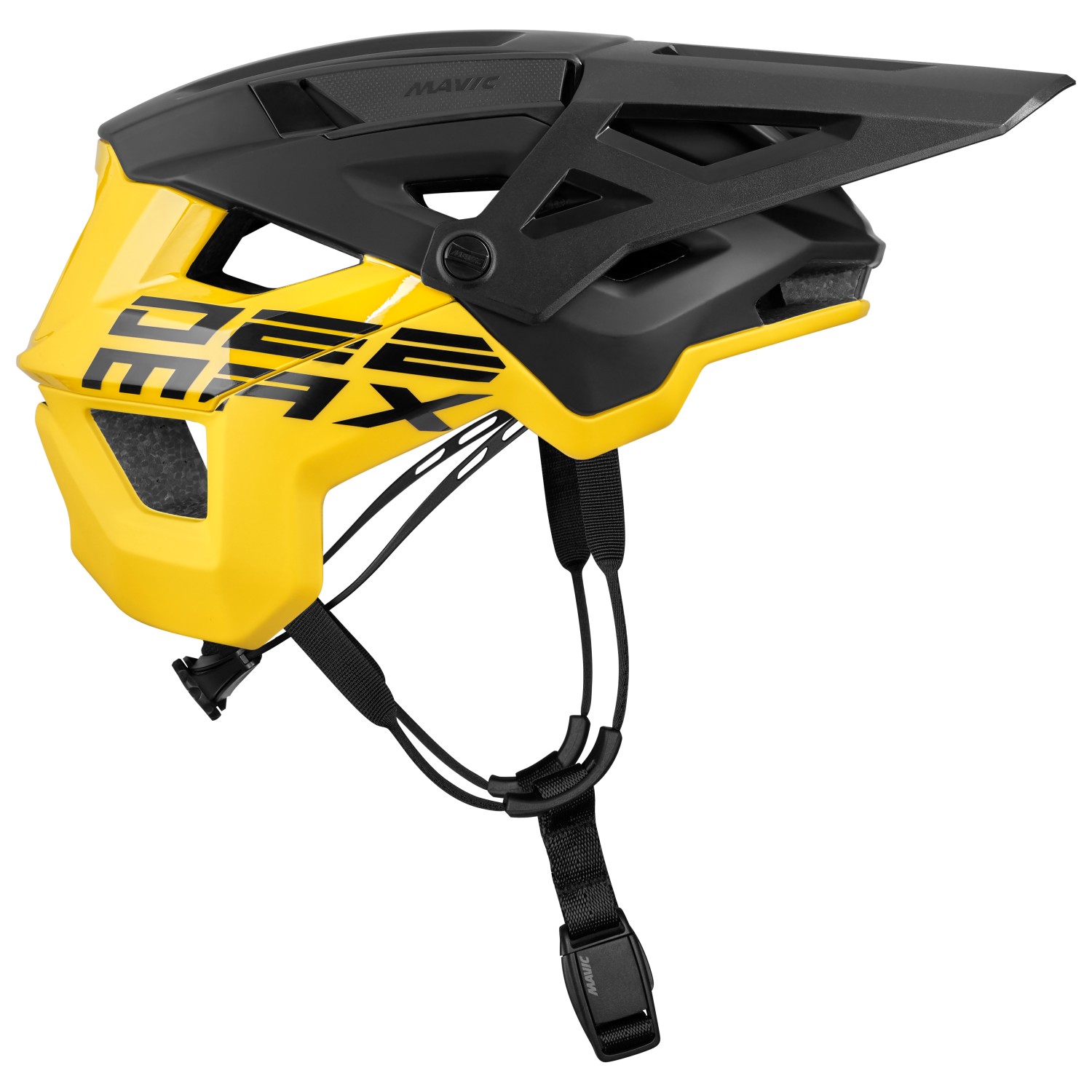 Велосипедный шлем Mavic Deemax Pro MIPS, цвет Yellow/Black