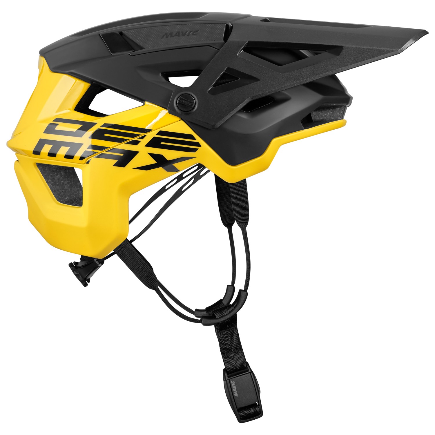 

Велосипедный шлем Mavic Deemax Pro MIPS, цвет Yellow/Black, Серый