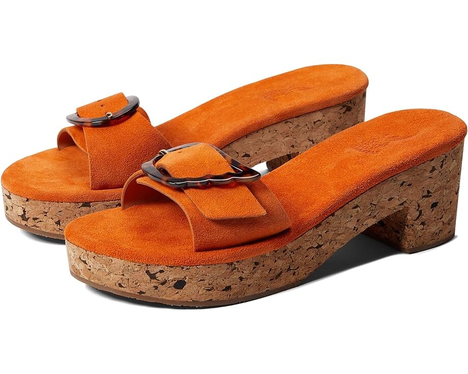 

Туфли Ancient Greek Sandals Aglaia Cork Clog, оранжевый