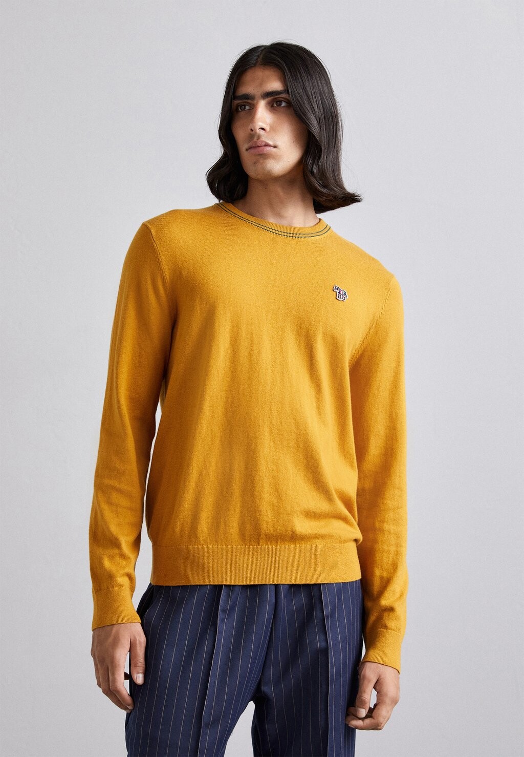 

Свитер CREW NECK PS Paul Smith, охристо-желтый