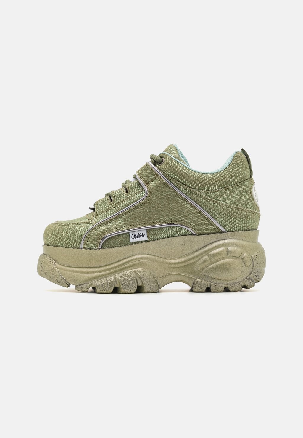 

Низкие кеды Buffalo, цвет mint metallic