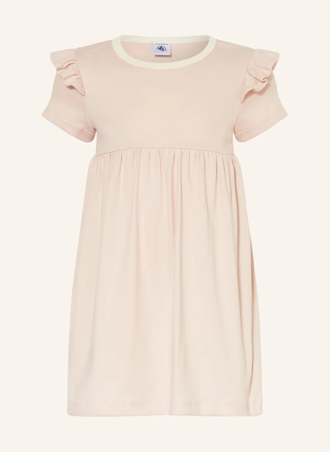 Платье mimi с рюшами Petit Bateau, розовый цена и фото