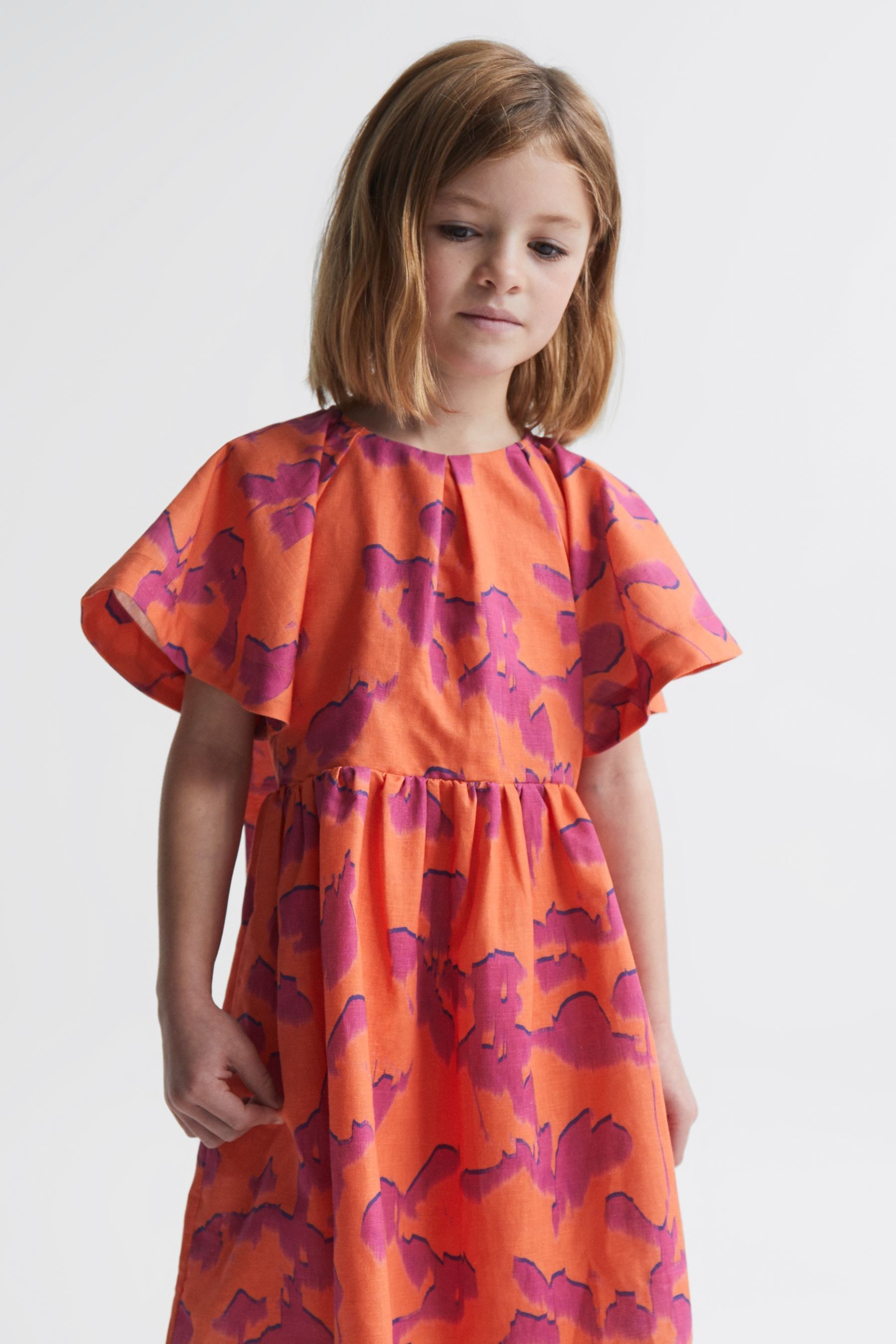 Платье миди Джини Reiss, оранжевый сивил джини настойчивость