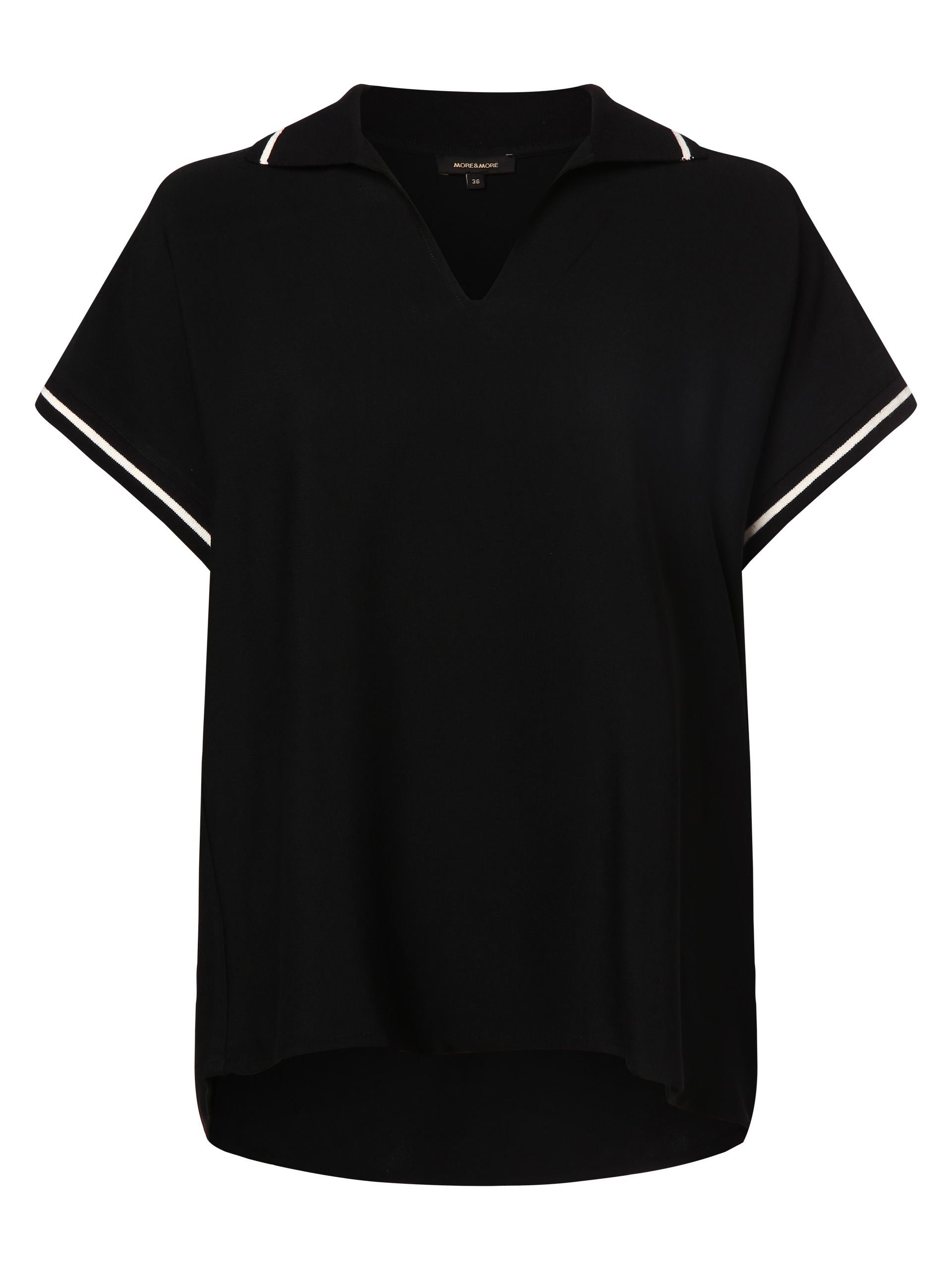 Блуза More & More nshirt, черный