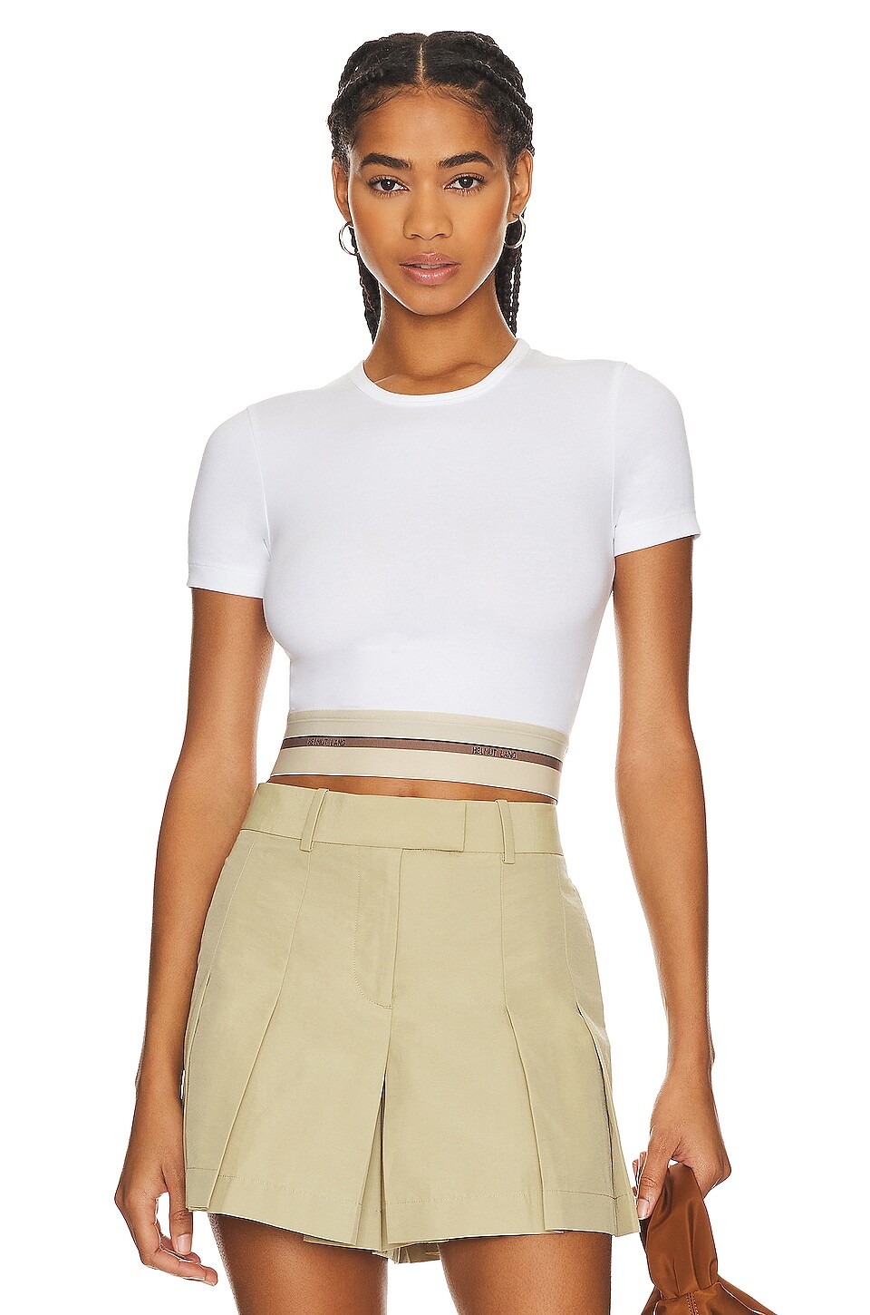 

Футболка Helmut Lang Baby, цвет Optic White