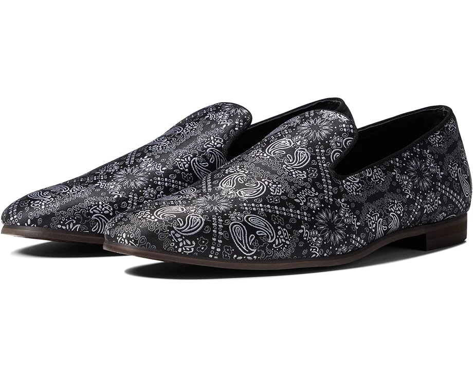 

Лоферы Steve Madden Mazing, цвет Black/White Fabric
