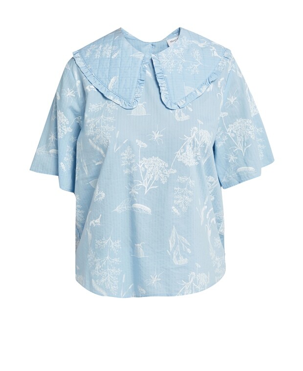 

Рубашка блузка Marc O'Polo Denim, светло-синий