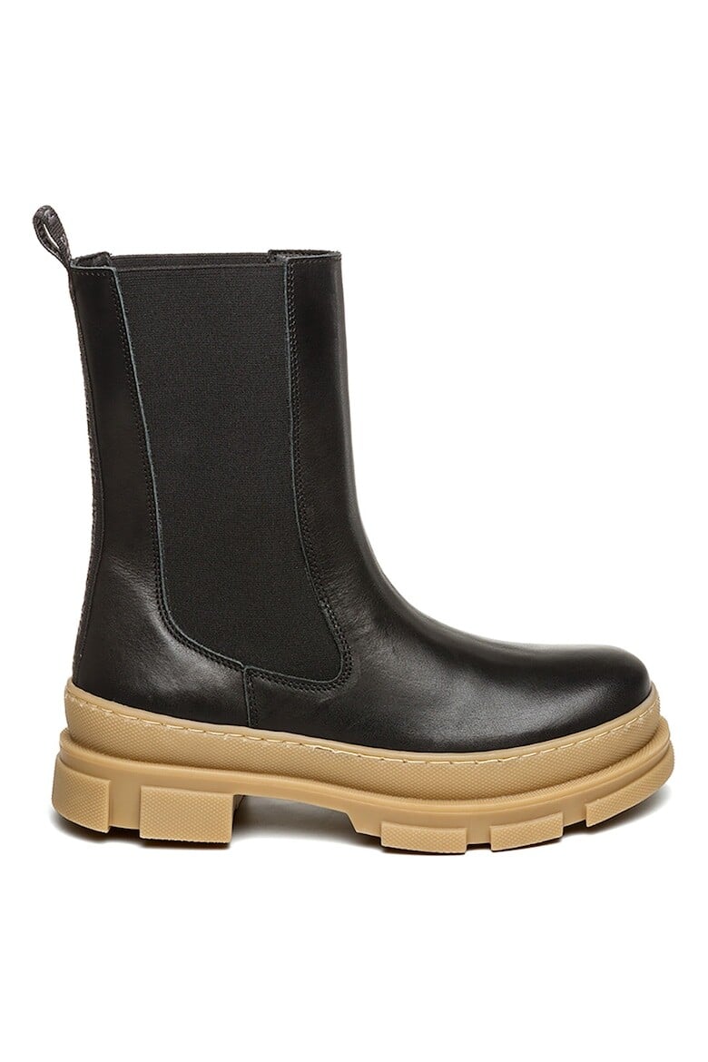 

Кожаные ботинки челси Filina Steve Madden, черный