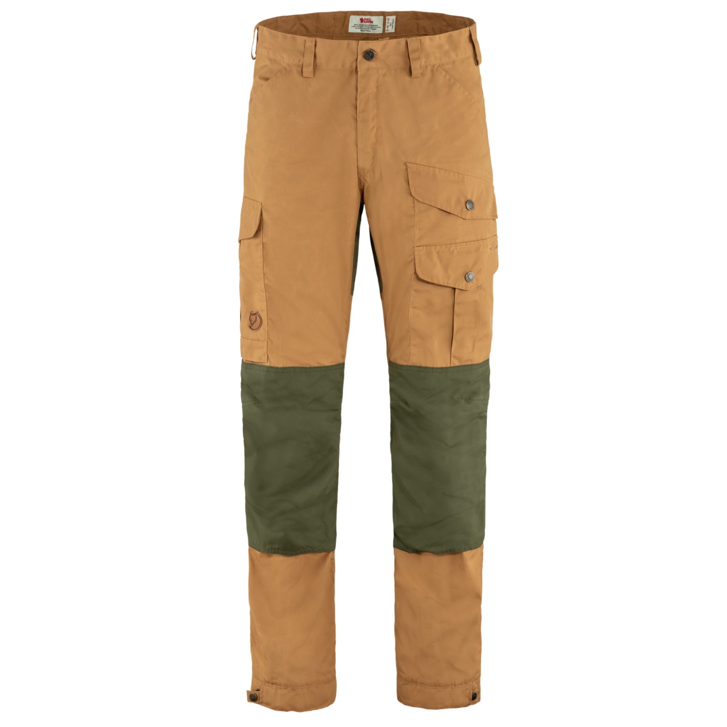 Трекинговые брюки Fjällräven Vidda Pro Trousers, цвет Buckwheat Brown/Laurel Green