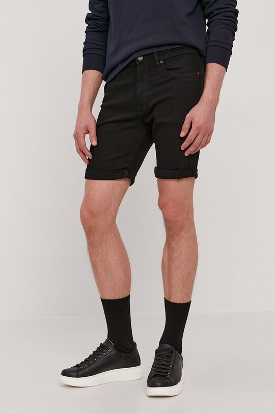 

Выбранные джинсовые шорты Selected Homme, черный