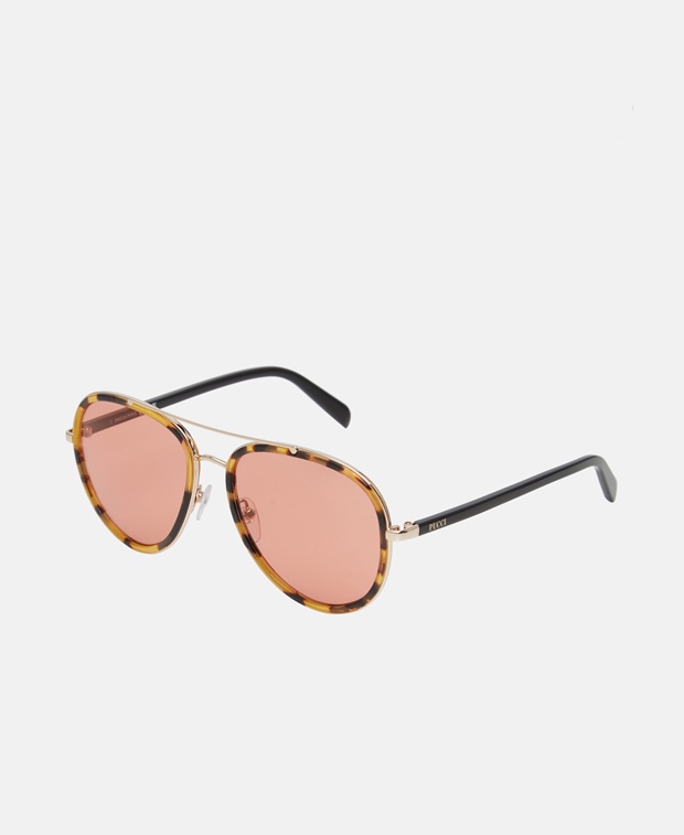 Солнцезащитные очки , коричневый Emilio Pucci