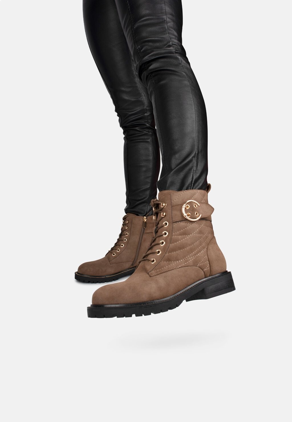 

Ботильоны на платформе Loua Posh by Poelman, цвет middle brown