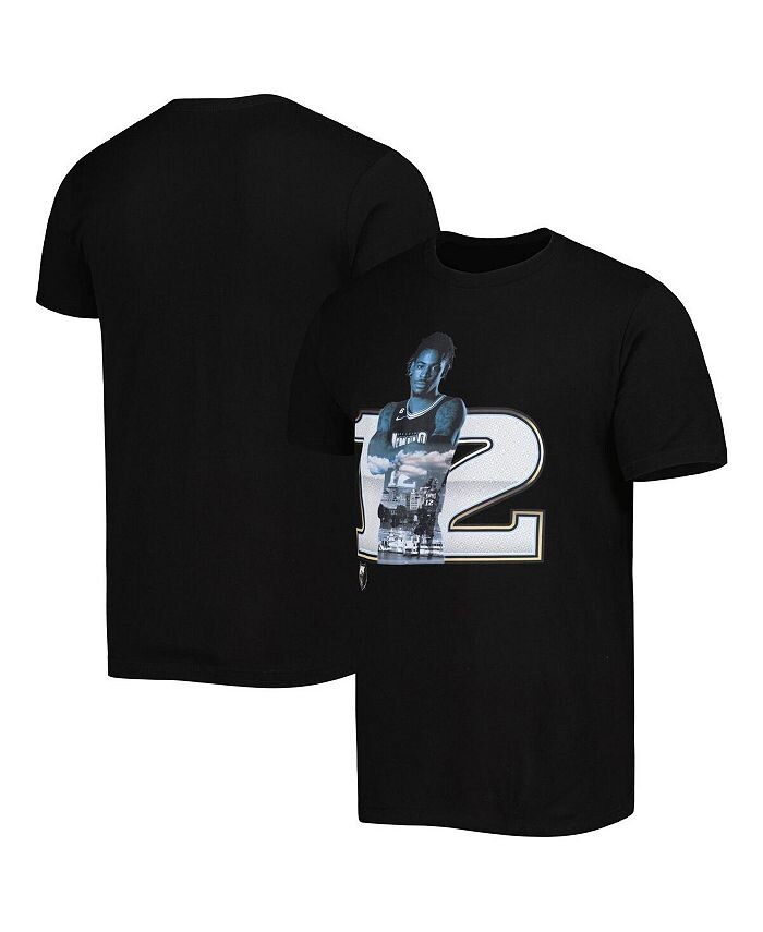 

Мужская черная футболка Ja Morant Memphis Grizzlies Player Metro Stadium Essentials, черный