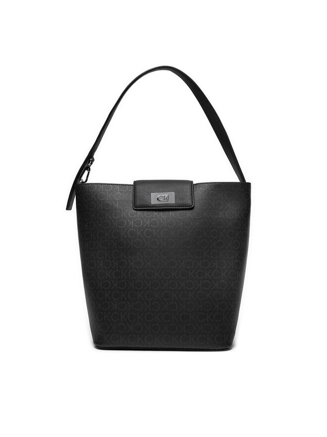 

Классическая сумка Ck Push Bucket Bag_Epi Mn Calvin Klein, черный