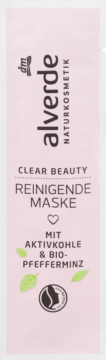 

Маска для лица Clear Beauty с активированным углем 10мл alverde NATURKOSMETIK