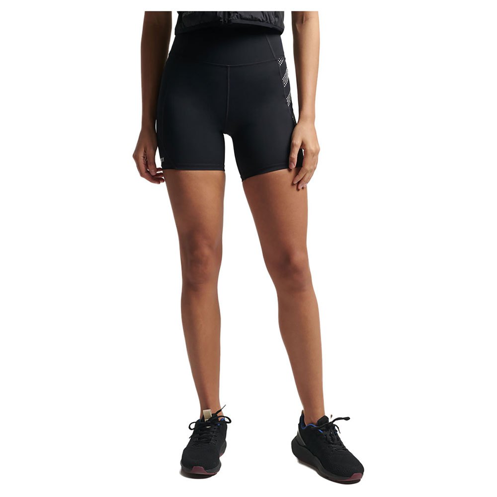 Тайтсы Superdry Core 6Inch Tight Shorts, черный