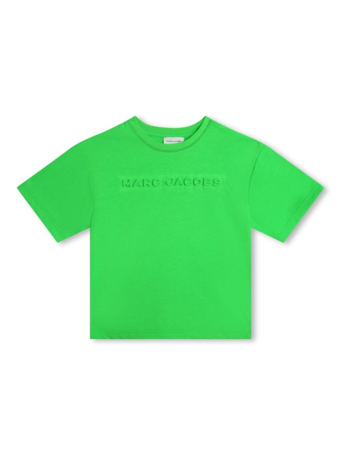 

Marc Jacobs Kids футболка с вышитым логотипом, зеленый
