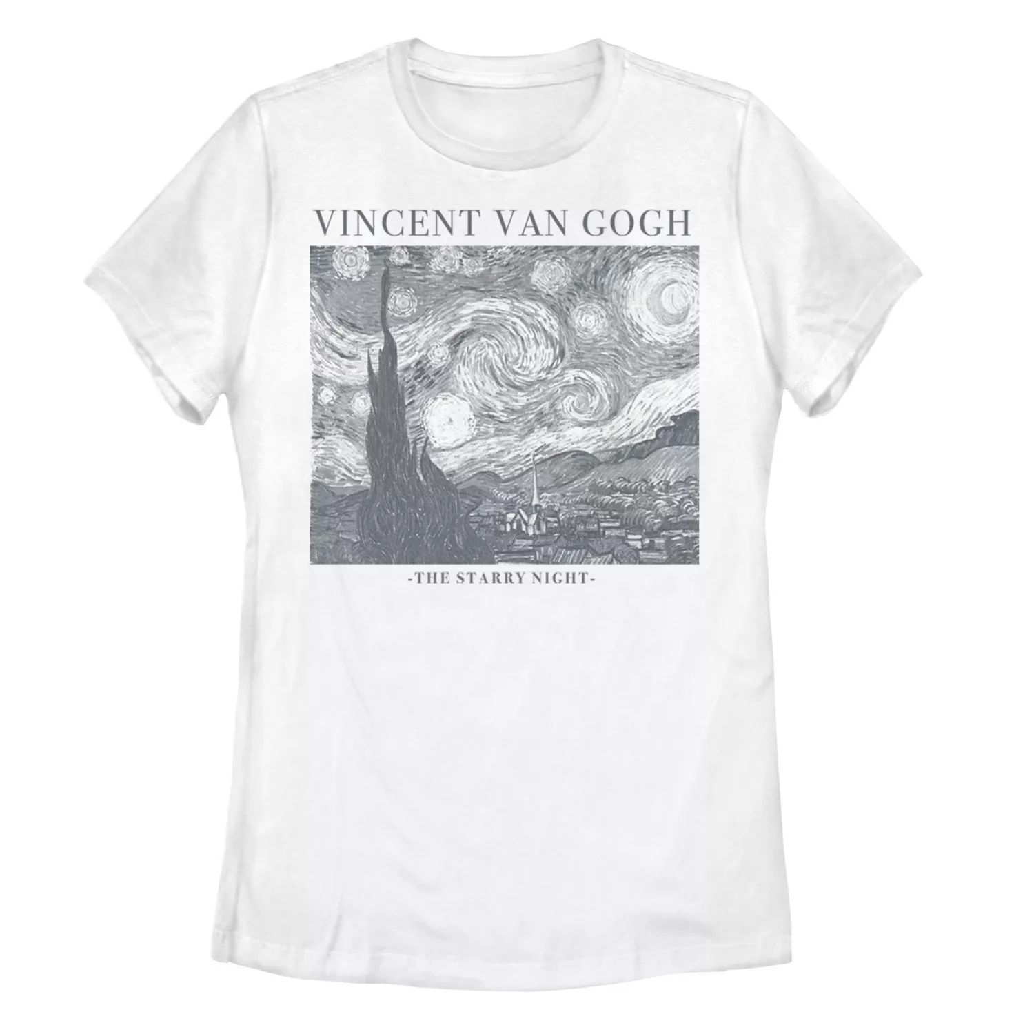 Детская футболка Ван Гога Звездная ночь