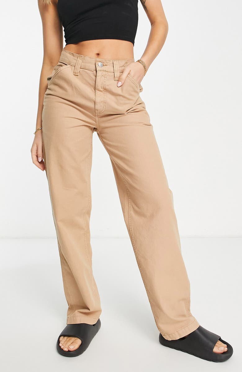

Минимальные брюки карго прямого кроя ASOS DESIGN