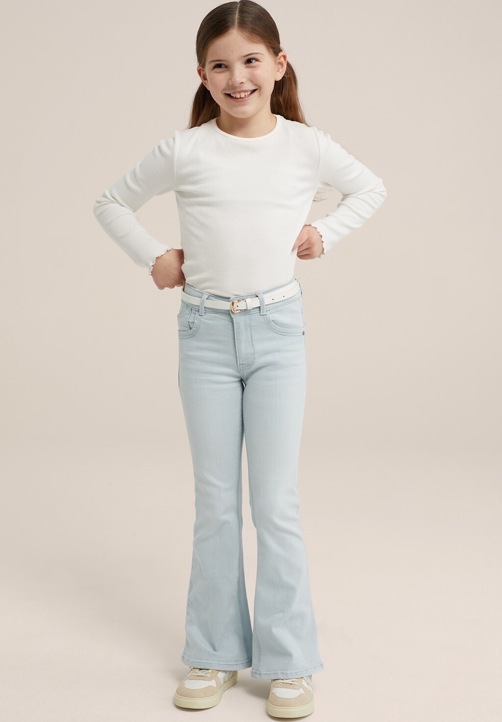 

Джинсы-клеш STRETCH WE Fashion, цвет blue