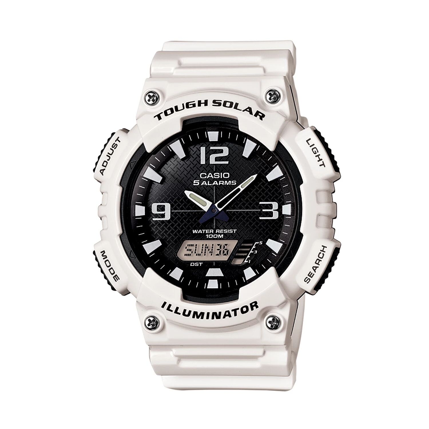 

Мужские аналоговые и цифровые часы Tough Solar с солнечной батареей Casio