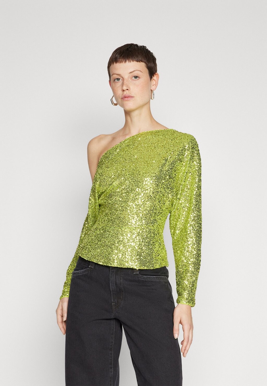 

Блузка ТОП SEQUIN TILLY Never Fully Dressed, зеленый