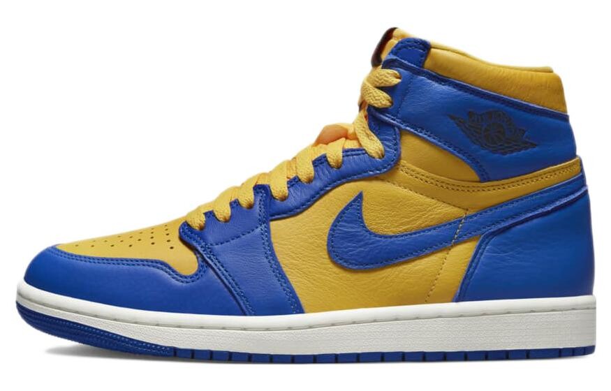 

Кроссовки женские Jordan Air Jordan 1 Vintage баскетбольные, черный / желтый