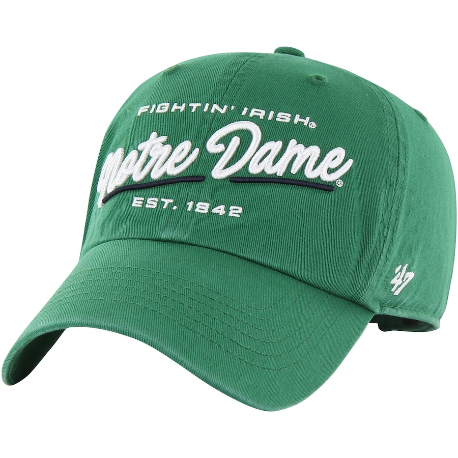 

Бейсболка 47 Notre Dame Fighting Irish, зеленый