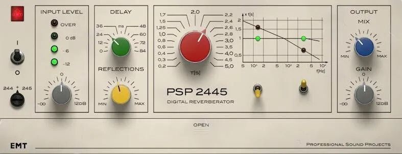 

PSP Audioware 2445 EMT Vintage Плагин процессора реверберации