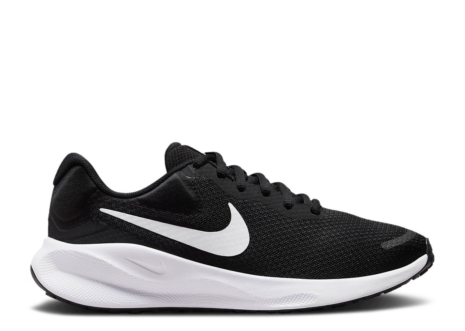 

Кроссовки Nike Wmns Revolution 7 'Black White', черный