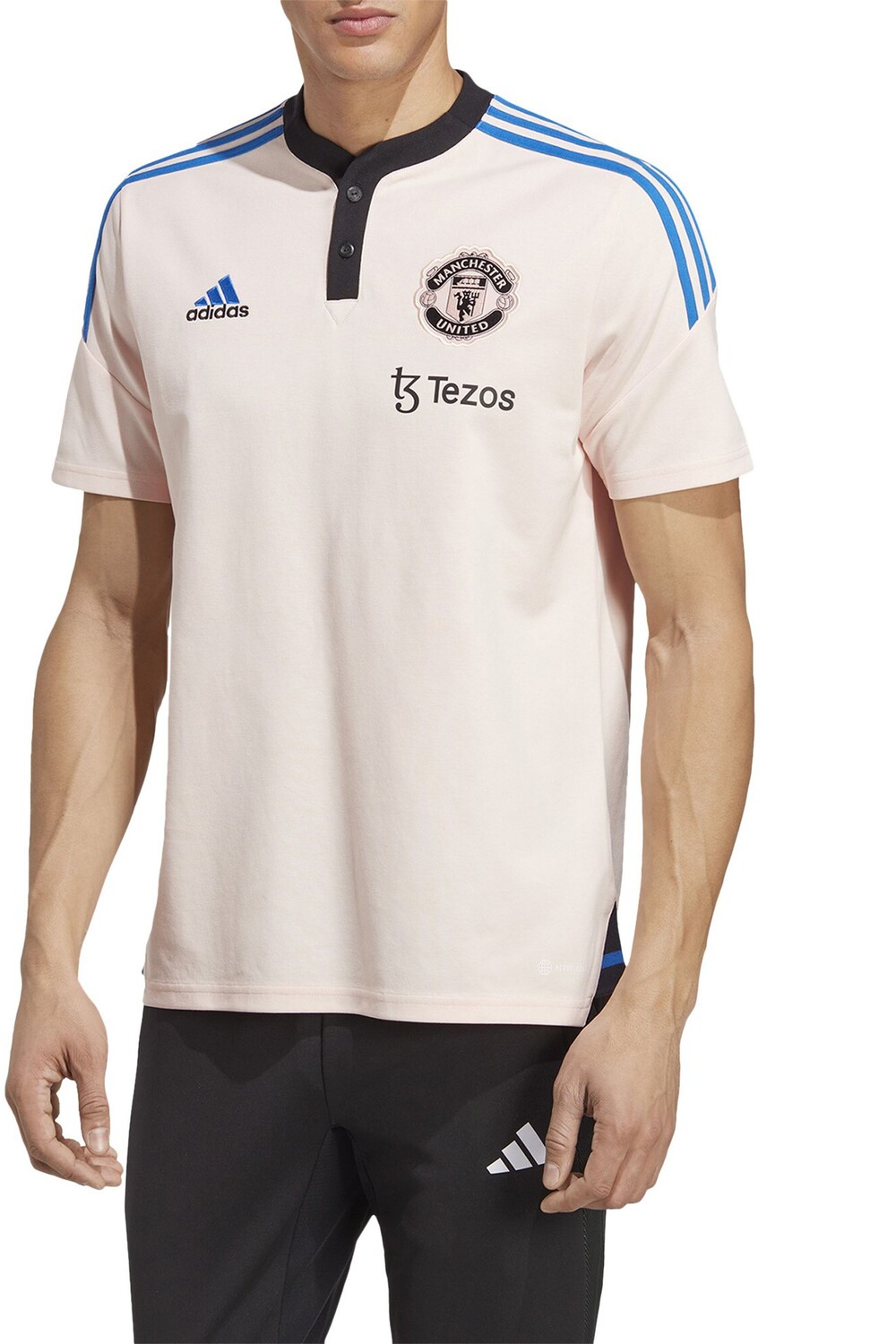 

Футболка-поло Manchester United Training adidas, розовый