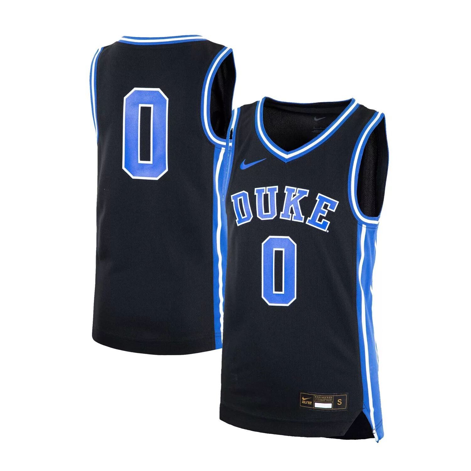 

Реплика молодежной баскетбольной майки Nike #0 Black Duke Blue Devils Icon Nike