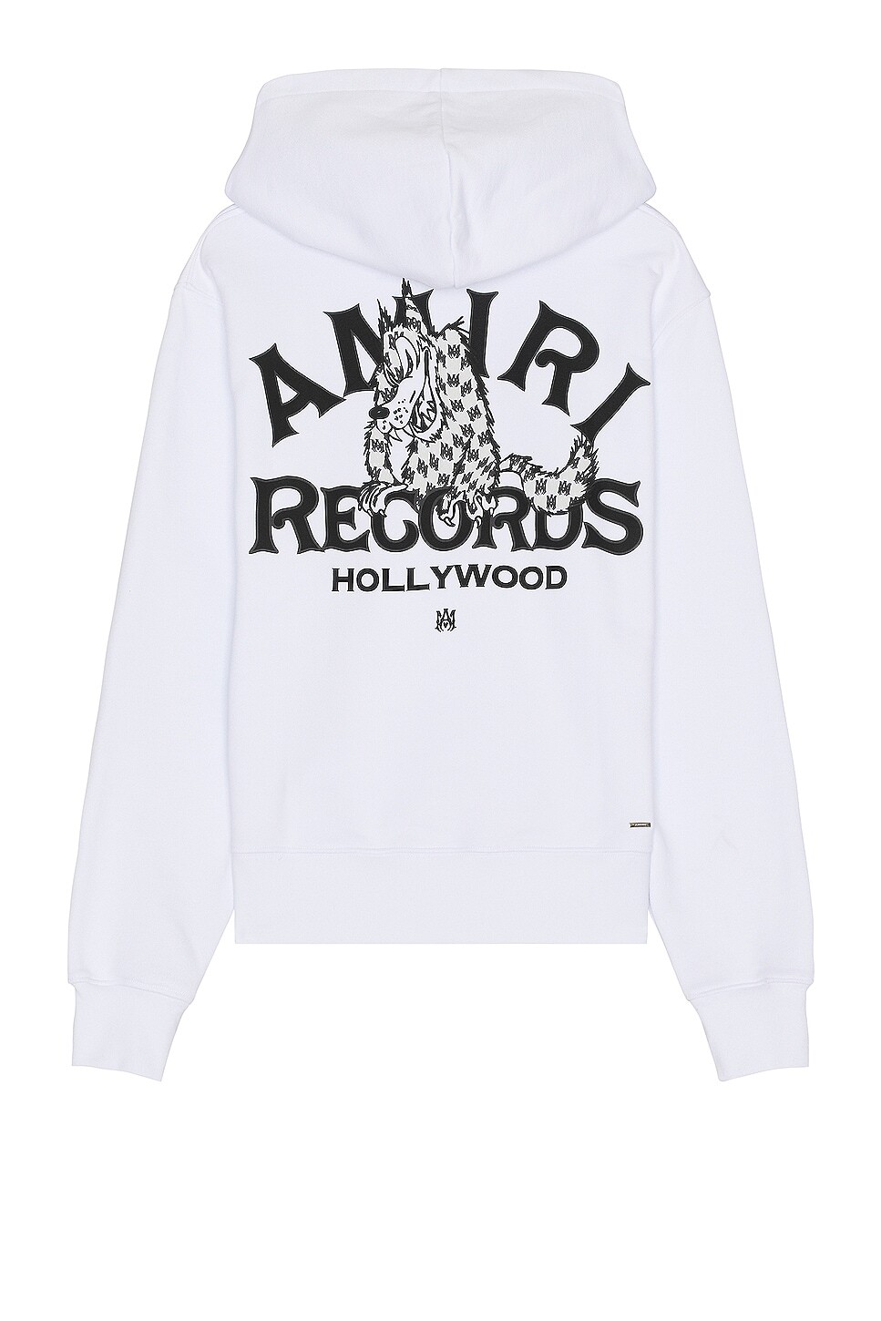

Худи Amiri Records Wolf, белый