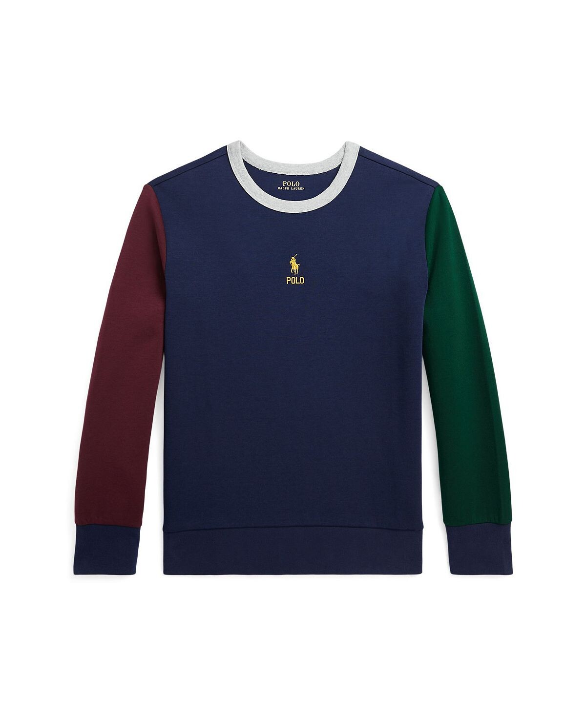 

Толстовка двойной вязки с цветными блоками для Big Boys Polo Ralph Lauren