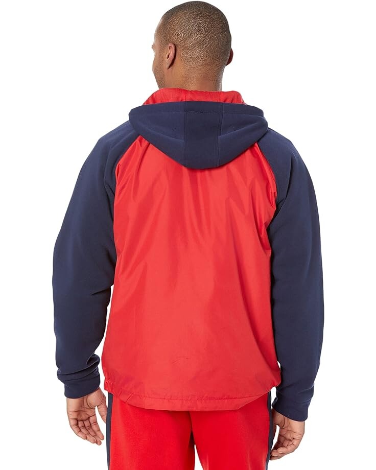 

Худи U.S. POLO ASSN. Color-Block Hoodie, цвет Engine Red