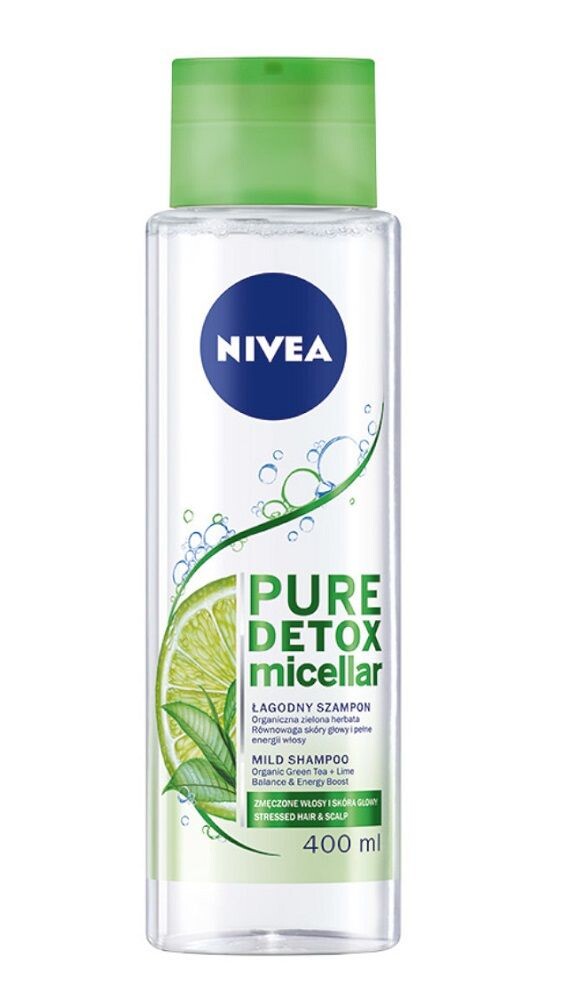 

Nivea Pure Detox Micellar шампунь, 400 ml