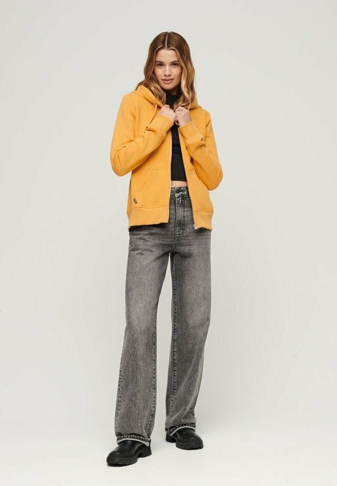 

Толстовка Superdry, цвет ochre yellow marl