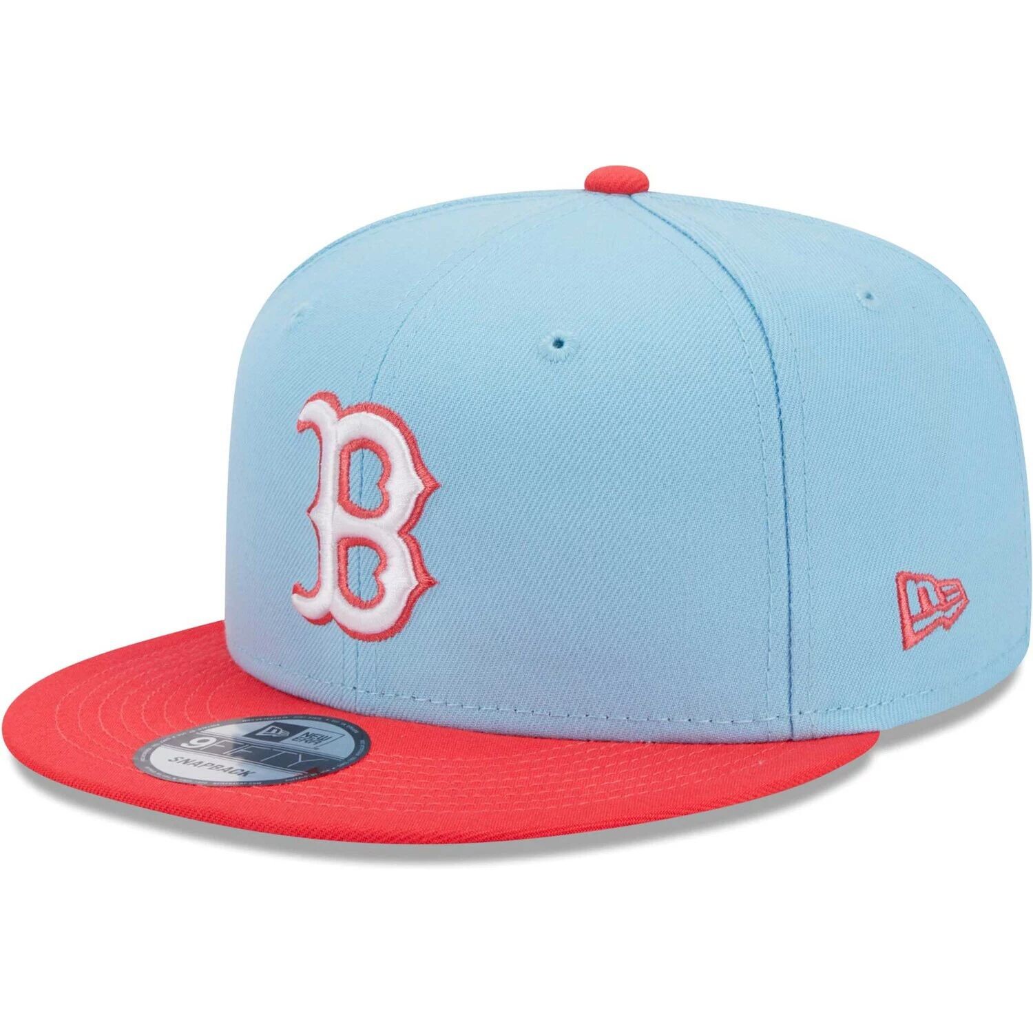

Мужская кепка New Era светло-синяя/красная Boston Red Sox Spring Basic двухцветная кепка Snapback 9FIFTY