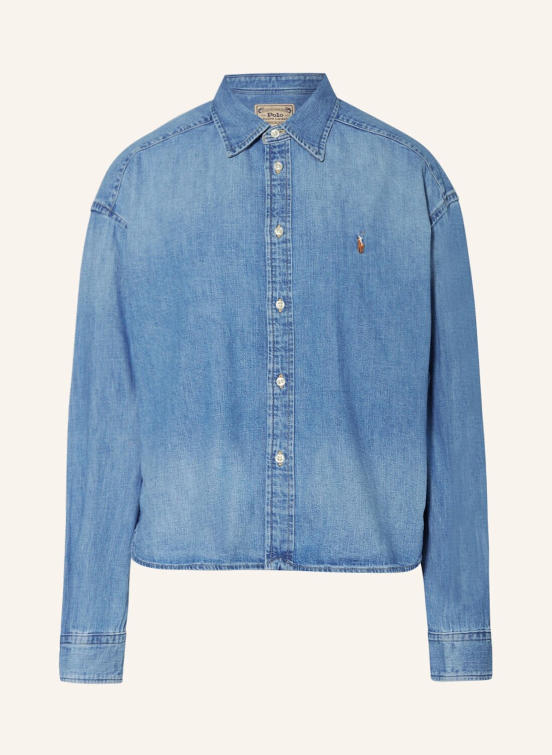 

Джинсовая блузка POLO RALPH LAUREN, цвет 001 ZAIA WASH